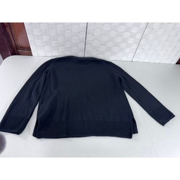 "ELLA MOSS" black Sweater, Very Soft, Size S, Work wear, Office Wear, Simple - Picture 9 of 9